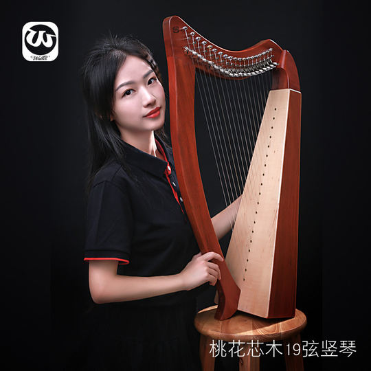 Walter Irish Harp 23-String 19-String 15-String Large Harp Beginner Professional Exam Classical Small Harp