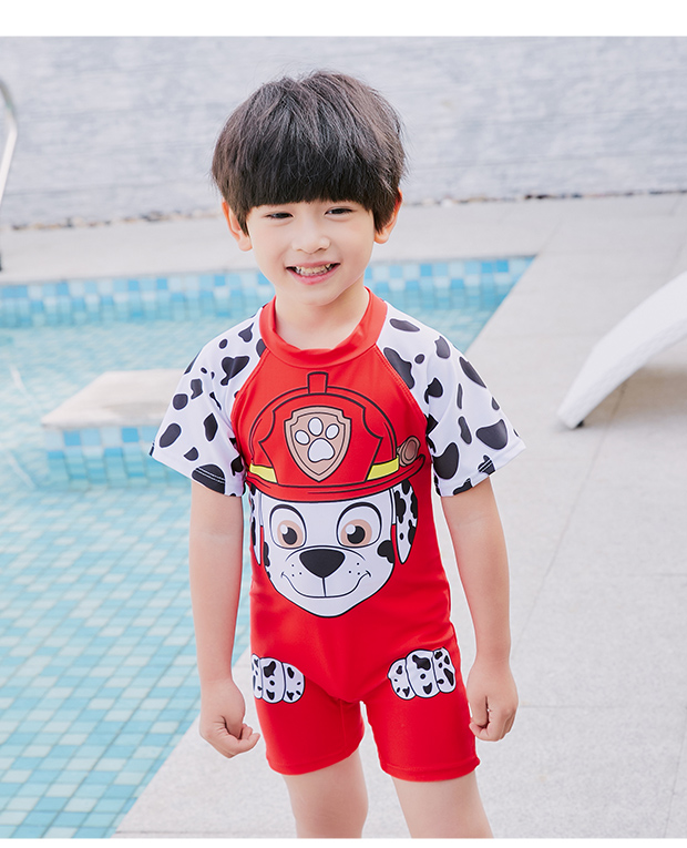 Đồ bơi cho trẻ em Bé trai Làm khô nhanh Kem chống nắng Trẻ em Đồ bơi Chia tay Đồ bơi cho trẻ em Đồ bơi cho bé Spa Xiêm Phim hoạt hình Đồ bơi - Bộ đồ bơi của Kid ao boi tre em