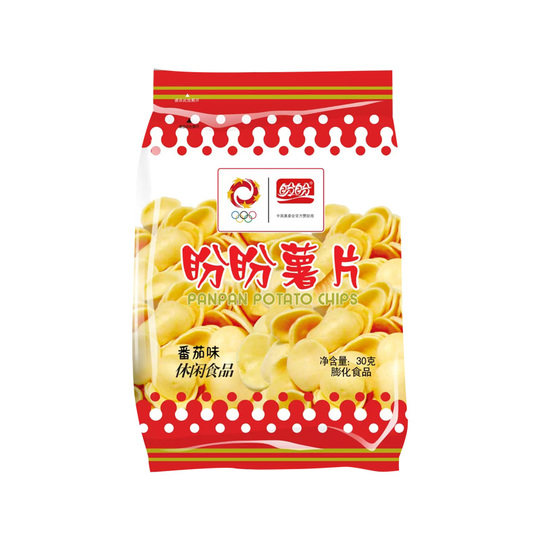 家庭薯片番茄味解馋休闲食品小吃零食30g*20袋膨化酥脆新鲜