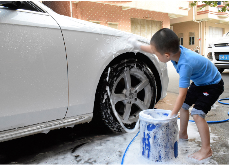 Thẻ gấp xô rửa xe xô xô di động kính thiên văn xô ngoài trời lưu trữ xô xô rửa xe công cụ cung cấp - Sản phẩm làm sạch xe chổi vệ sinh nội thất ô tô