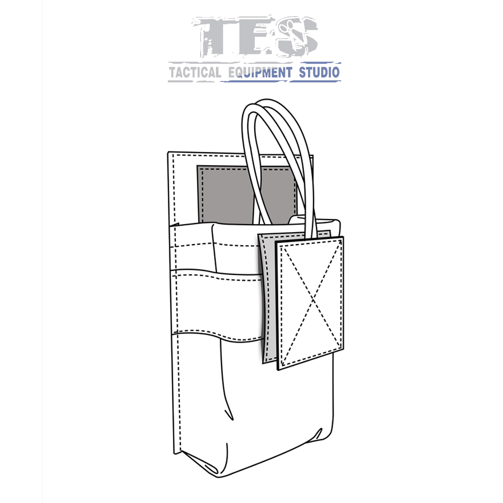 TES Intercom Bag Radio Bag Adjustable Hand Desk Protective Sheath MOLLE System Treasure uv5r waist seal accessory package-Taobao