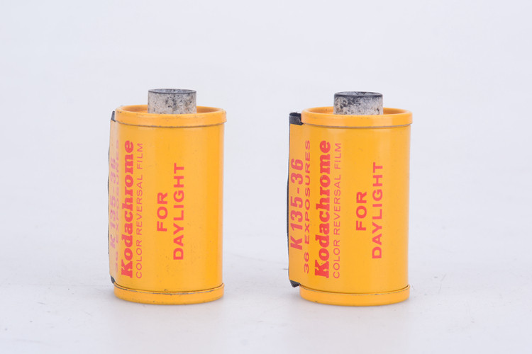 Out-of-print rare Kodak film cartridge kodachrome 36 k135-36