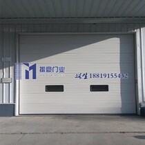 Caigang industrial lifting door dustproof sound insulation sliding lifting door door with small window seal lifting door