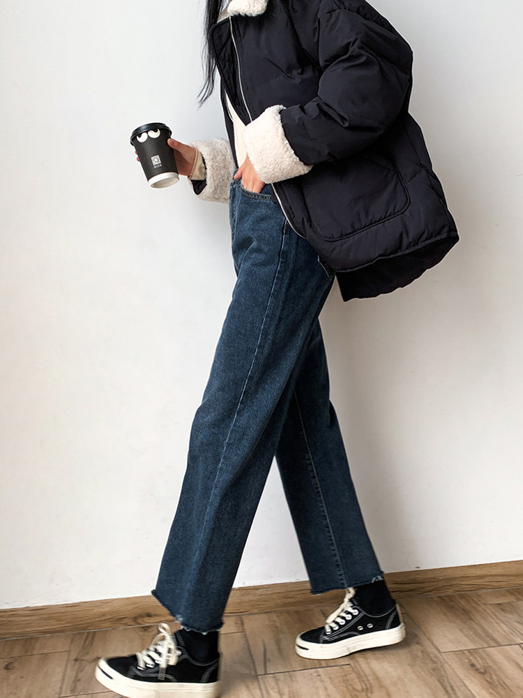 Fat Sister Broadlegged Pants Fat Mm Large Size Dress Pear Shaped Stature Slim Fit Slim Fit Pants Slim Fit 200 Loose Slim Fit