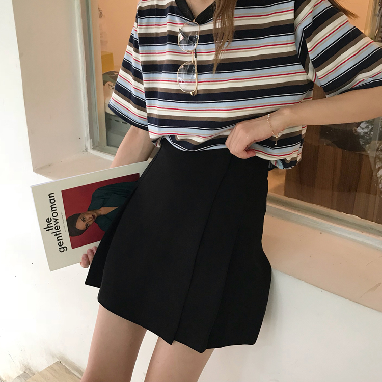 2022 new large size skirt a-line skirt mm high waist short fat sister skirt suitable for thick hips and thighs