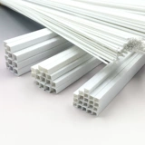 DIY здание песчаного стола Материал Материал модели ABS Трансформация Полая пластиковая квадратная трубка Твердая квадратная длина 50 см.