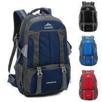 Travel Double Shoulder Bag for men and women Large capacity Backpack Climbing Bag Leisure Large Backpack 60 Liters Luggage Backpack Travel Bag