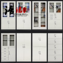 Iron sheet filing cabinet filing cabinet information Cabinet bookcase iron cabinet locker locker glass cabinet office cabinet Qingdao