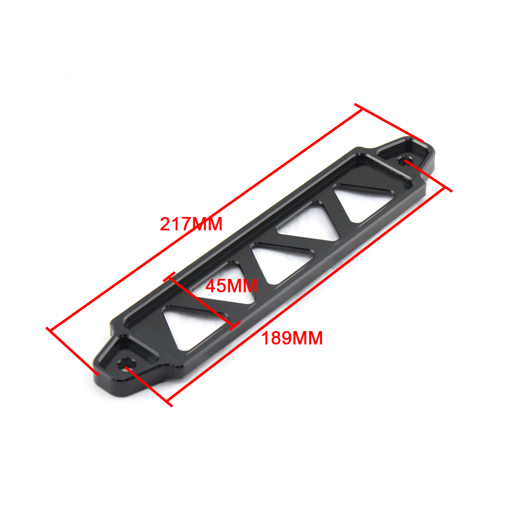 Sửa đổi xe cố định phổ quát pin khung nhôm hợp kim màu pin pin phổ quát cố định khóa khung - Sửa đổi ô tô dụng cụ vệ sinh xe ô tô