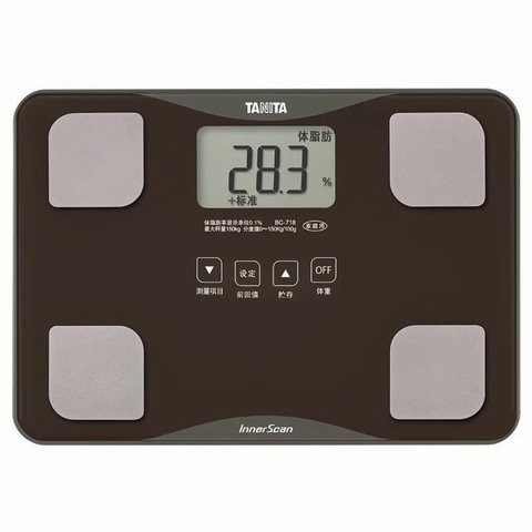 TANITA Body fat meter Body fat measuring instrument Electronic scale Household body fat scale precision BC-718