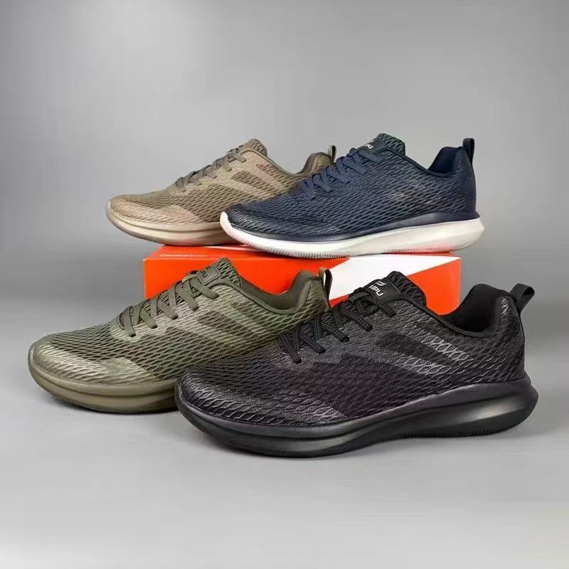 :Sports-Style Breathable Shock-Absorbing Mesh Sneakers for Men, Spring and Summer Lightweight Non-Slip Thick-Soled Fashionable Casual Shoes :Sports-Style Breathable Shock-Absorbing Mesh Sneakers for Men, Spring and Summer Lightweight Non-Slip Thick-Soled Fashionable Casual Shoes