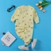 Bộ đồ lót trẻ em bằng vải cotton cho bé trai và bé gái mùa thu Quần áo cotton đôi cotton mùa xuân và mùa thu cotton ba lớp quần áo trẻ em đẹp Quần áo lót