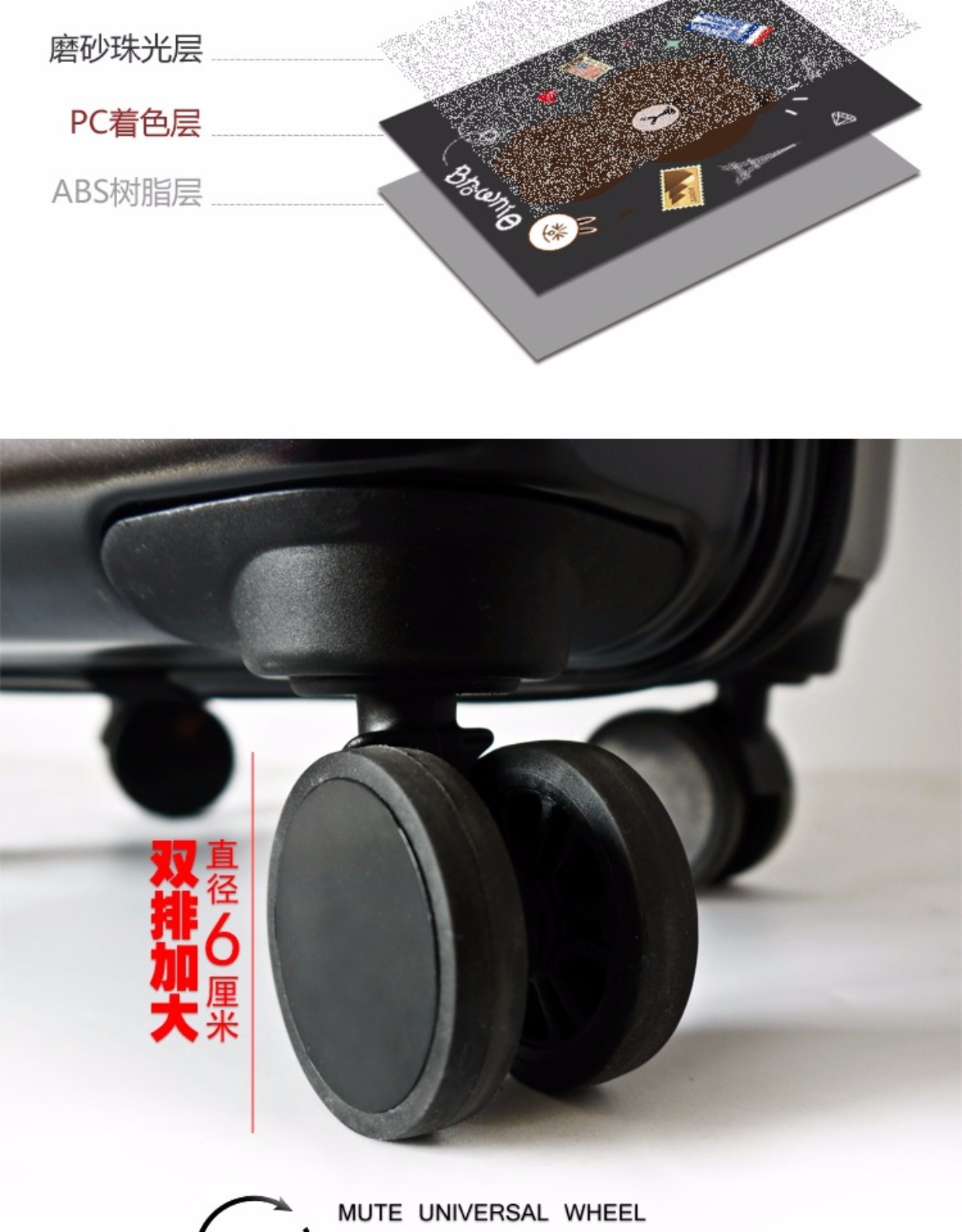Hành lý nữ nhỏ tươi Hàn Quốc phiên bản của sinh viên đại học trường hợp xe đẩy phổ bánh xe vali nam trẻ em lên máy bay gấu nâu vali kéo du lịch