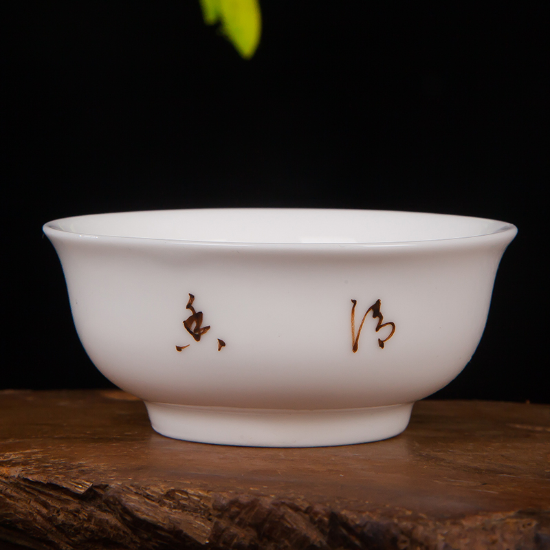 Jingdezhen hand - made ceramic powder enamel small kung fu tea tea tea tea cup bowl sample tea cup masters cup