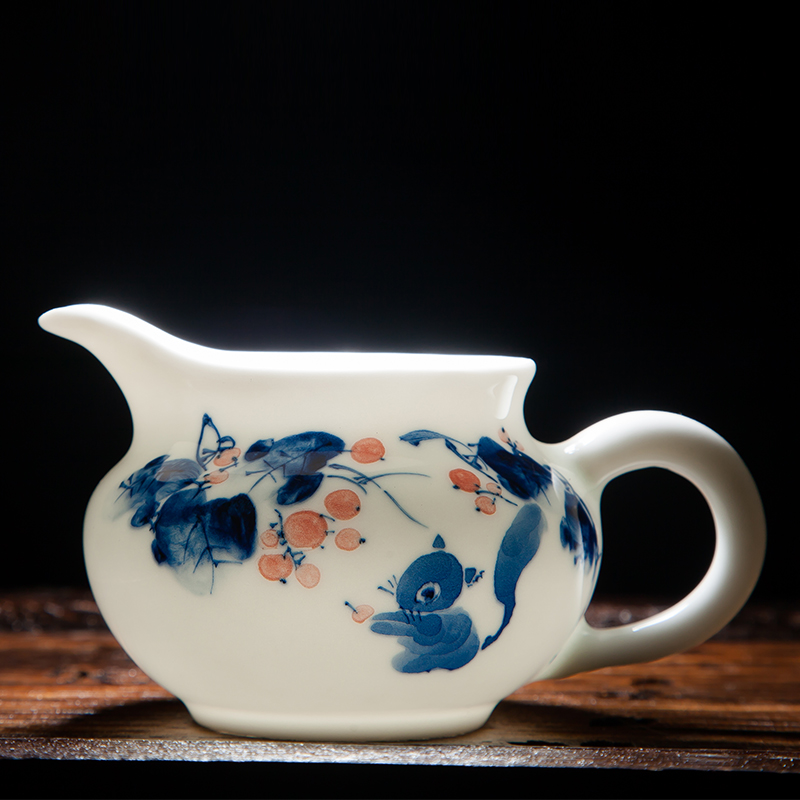 Points of tea ware jingdezhen ceramics fair hand - made porcelain cups of tea sea heat - resistant manual kung fu tea tea accessories