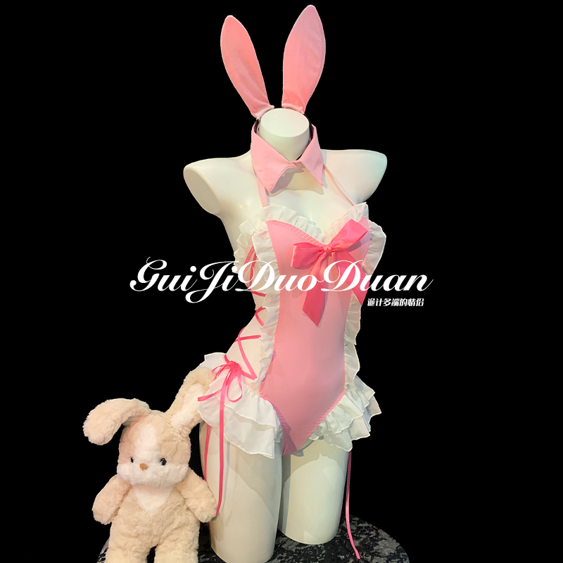 Gj Trick "Sweet Desire Bunny Girl" Sexy Hot Girl Cosplay Costume Pure Desire Style Role Play Qqny Lingerie Gj Trick "Sweet Desire Bunny Girl" Sexy Hot Girl Cosplay Costume Pure Desire Style Role Play Qqny Lingerie