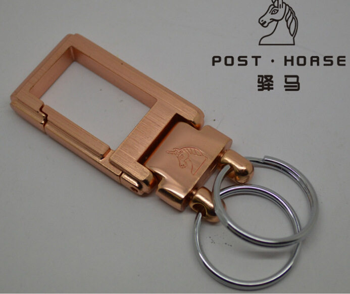 Supply Yi Ma PHK027 Lasand Rose Gold Precious White Steel Rare Tungsten Steel 3 Color Fine Clothing Key Buckle