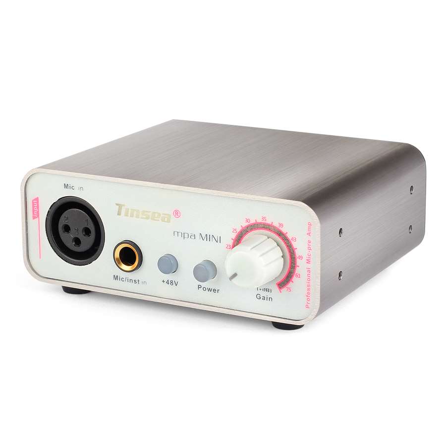 Tinsea mpa mini dialect Microphone Amplifier Recording K Song instrument 48V Mirage power supply