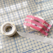 Glue a roll of watercolor sub-plaid fixed for fixing