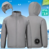 Умный дорожный рабочий вентилятор, охлаждающая тонкая одежда для защиты от солнца