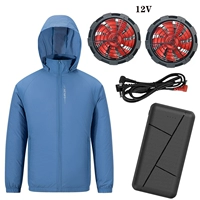 Синий вентилятор, 12v, 5W