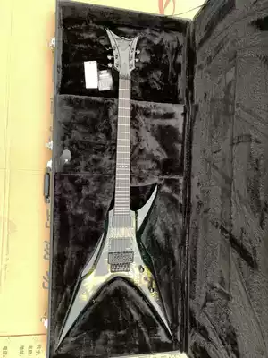 DBZ Double Swing Electric guitar Bird of Prey V-type with original suitcase EMG81 85 pickup