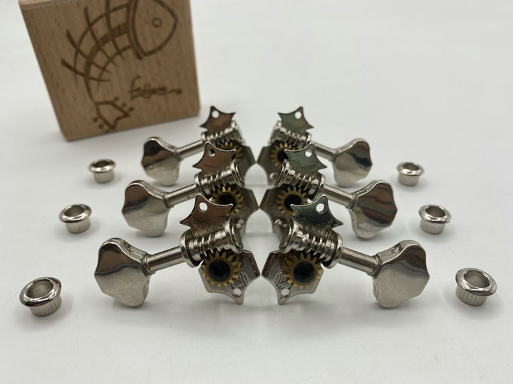 Han Producing Washburn American Warriors Retro Strings Buttons Open electric guitar Wood Guitar Button upper stringers