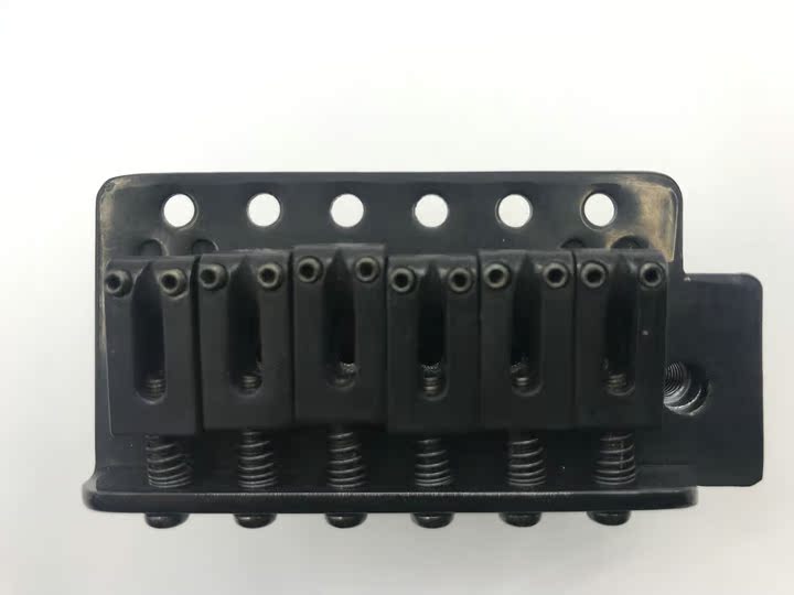 Han Yield 6 Point Style Electric Guitar Pull String Plate Fixed Violin Bridge applies FENDER ST Single rocking pull wire plate