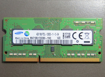 Original Samsung M471B5173DB0-YK0 notebook memory 4G 1RX8 PC3L-12800S 1600