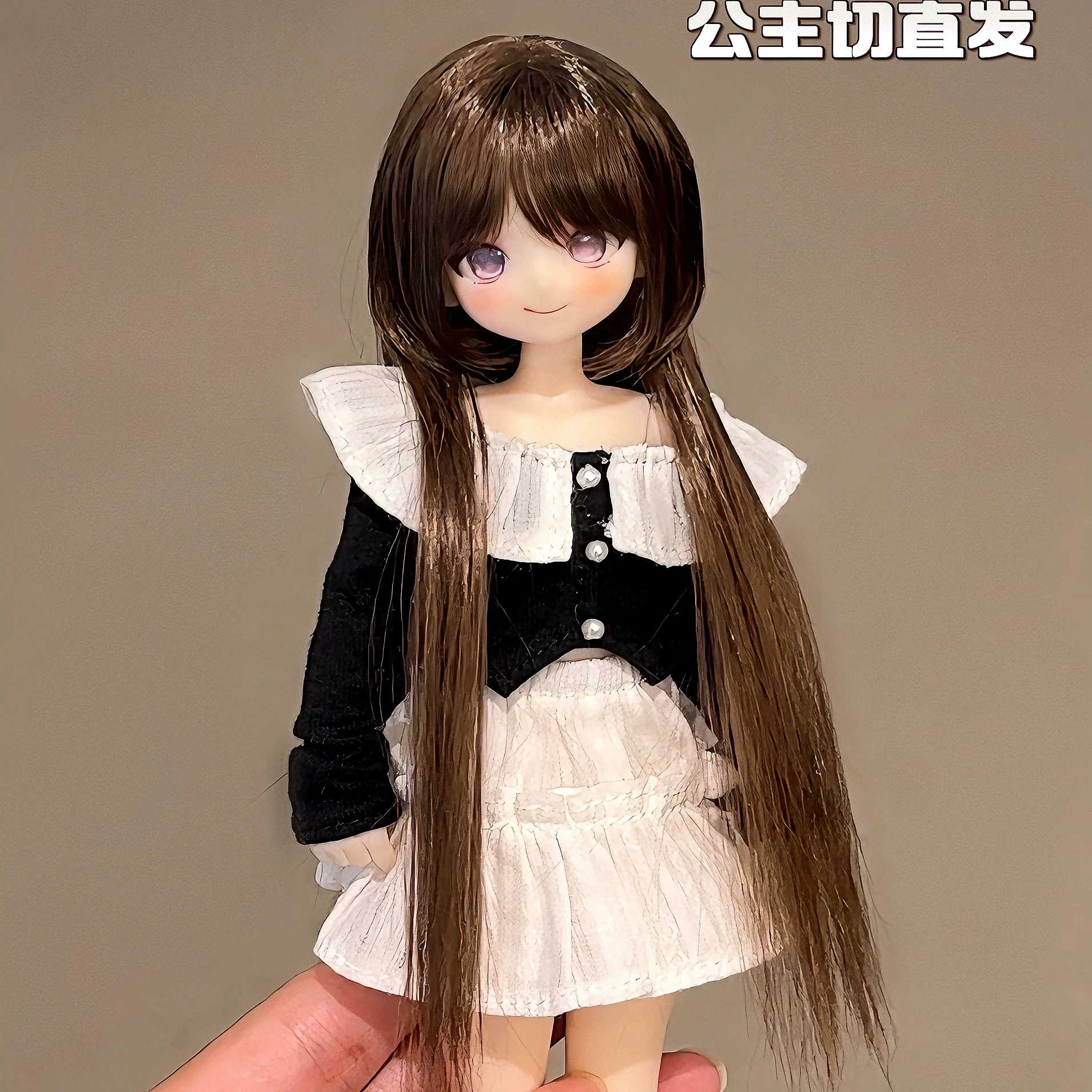 【Awen】Имитированная шиньонная прядь Awen bjd парик из мохера Weiyuji/Light Nightmare/Azone/ob21 милый головной убор