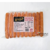 Toyo German style cheese sausage big cheese crispy sausage big cheese hot dog sausage 2kg19 pieces
