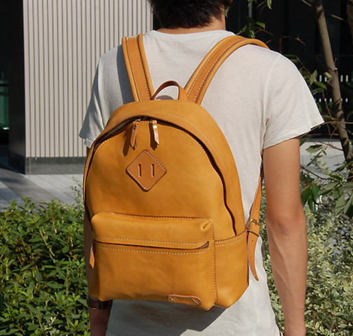 BDQ-30 hand leather pack Both shoulder package Leather paper paper paper sample 4mm shoulder packet