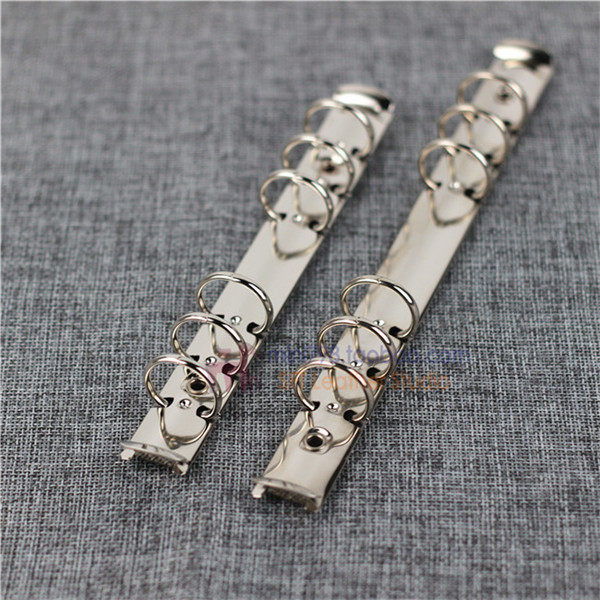 A5 A6 notebook loose-leaf replacement core standard 6-hole binder clip metal binder