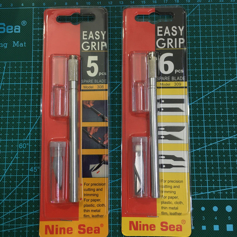 Taiwan Jiuyang 308 Knife High Carbon Steel 309 Metal Pen Knife Up To Model Making Tool Cling Film Carved Hand Knife-Taobao