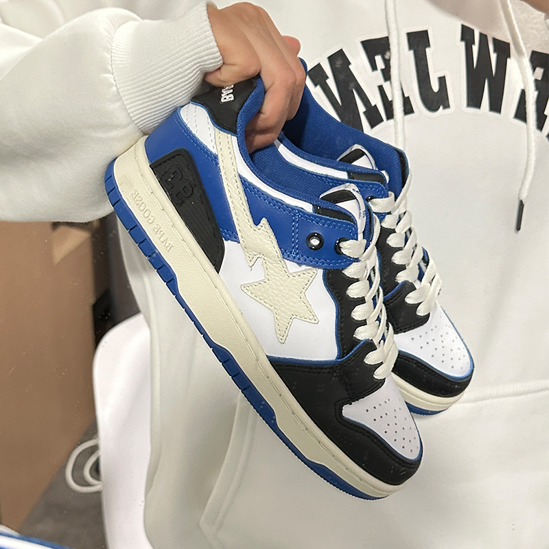 Dunk Sneakers for Men 2026 New Low-Top Niche Design Men's Shoes Blue Comfortable Versatile Sports Couple Shoes