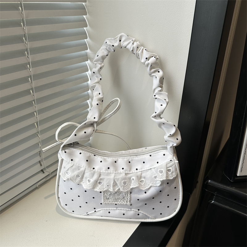 2026 Summer New Style Handbag, High-Looking and Unique Polka Dot Small Bag, Fashionable Bag for Office Workers and Commuters
