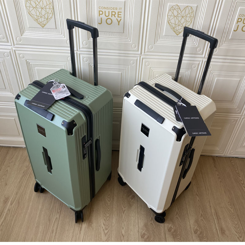 Exit Japan High quality leather case universal wheel suitcase HINOMOTO ultra silent wheel 28 inch suitcase