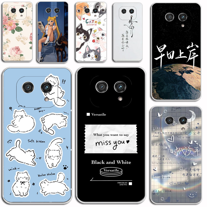 Suitable for Xiaodu Qinghe Learning W30 mobile phone case 5G protective cover silicone frosted XD-SEE00-2302 anti-scratch soft shell