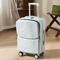 Мятно-синий (открывающаяся спереди + подстаканник + зарядка + боковой крючок)