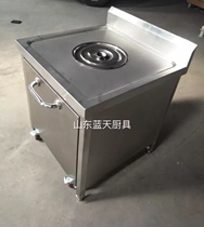 The stainless steel commercial collection and residual car collection and use can be used in the cafeteria of the Push-pull Hotel Hotel