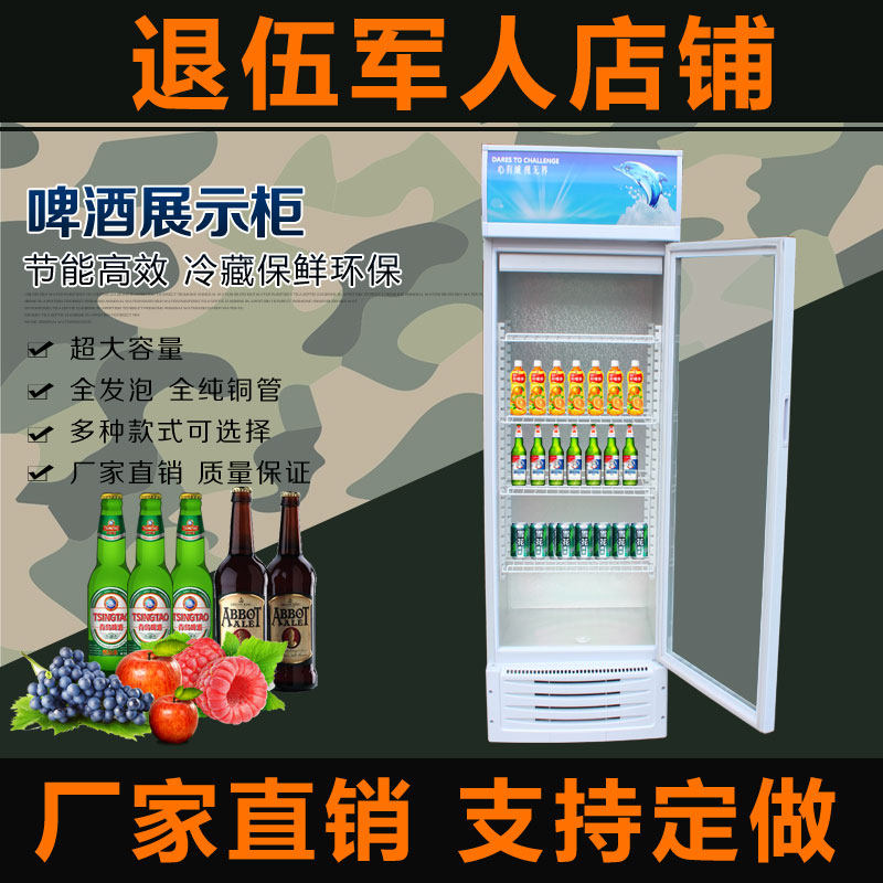 Beer Cabinet Drinks Refrigerated Cabinet Standing Fruit Small Vegetable Display Cabinet Shady Cabinet food Remain cabinet