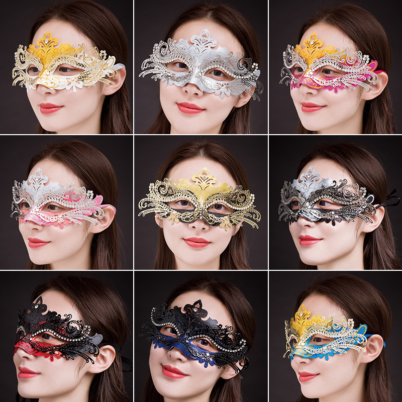 Halloween Annual Meeting Makeup Party Female Face Live Sexy Sexy Adult Princess Mask