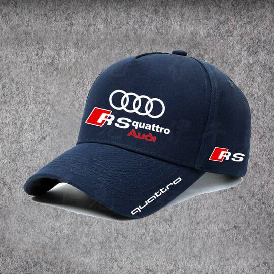 Audi Rs Racing Modification Culture Car Enthusiasts Club Racing Cap 4S Shop Work Cap Outdoor Sunshade Baseball Cap Gift