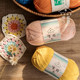 Sister Susu's 5 shares combed baby cotton milk diy thick wool ball handmade crochet material bag cotton thread