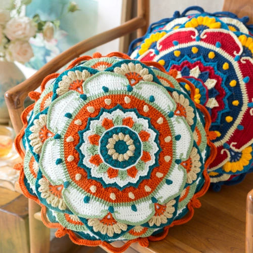 苏苏姐家 Подушка, наволочка ручной работы, плетеный крючок для вязания, набор материалов, «сделай сам»