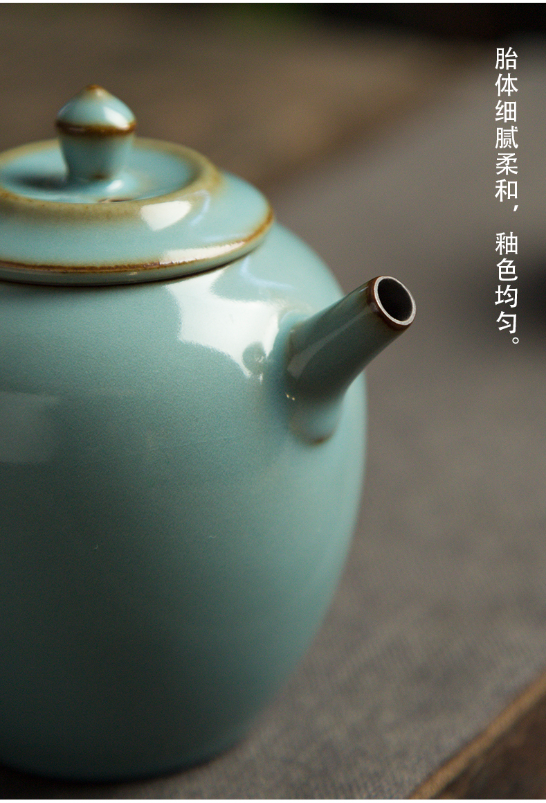 Your up ceramic teapot single pot on household kung fu little teapot expressions using Your porcelain of iron