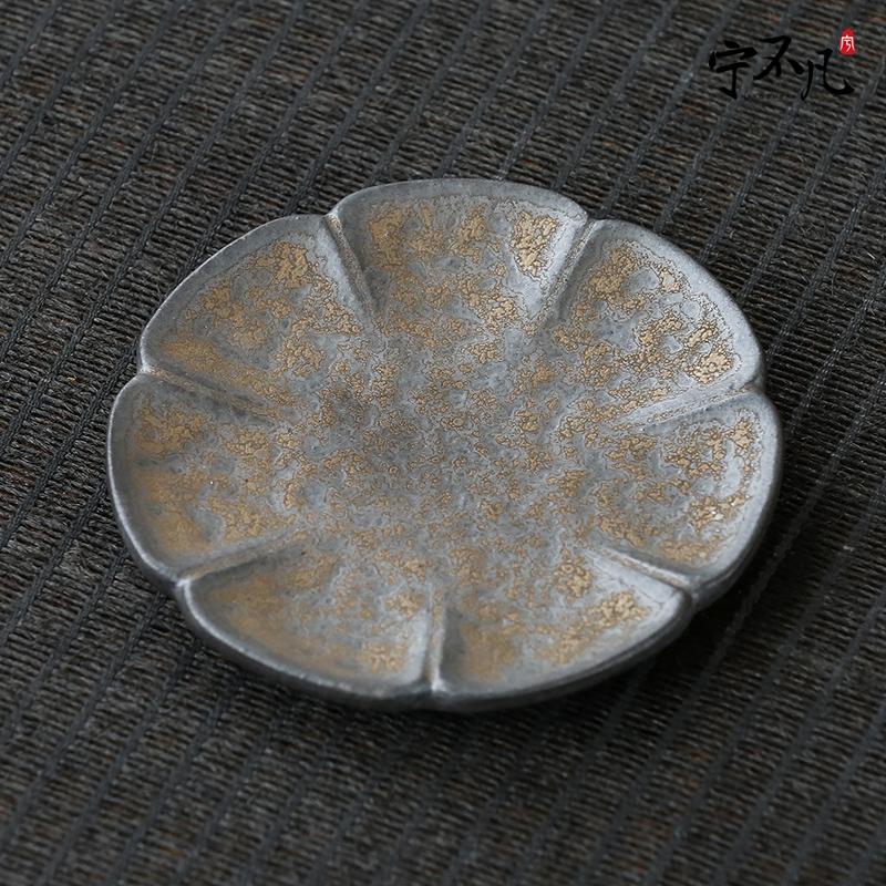 Ning uncommon teacup pad glass ceramic kung fu tea tea tea tea cup mat mat insulation pad