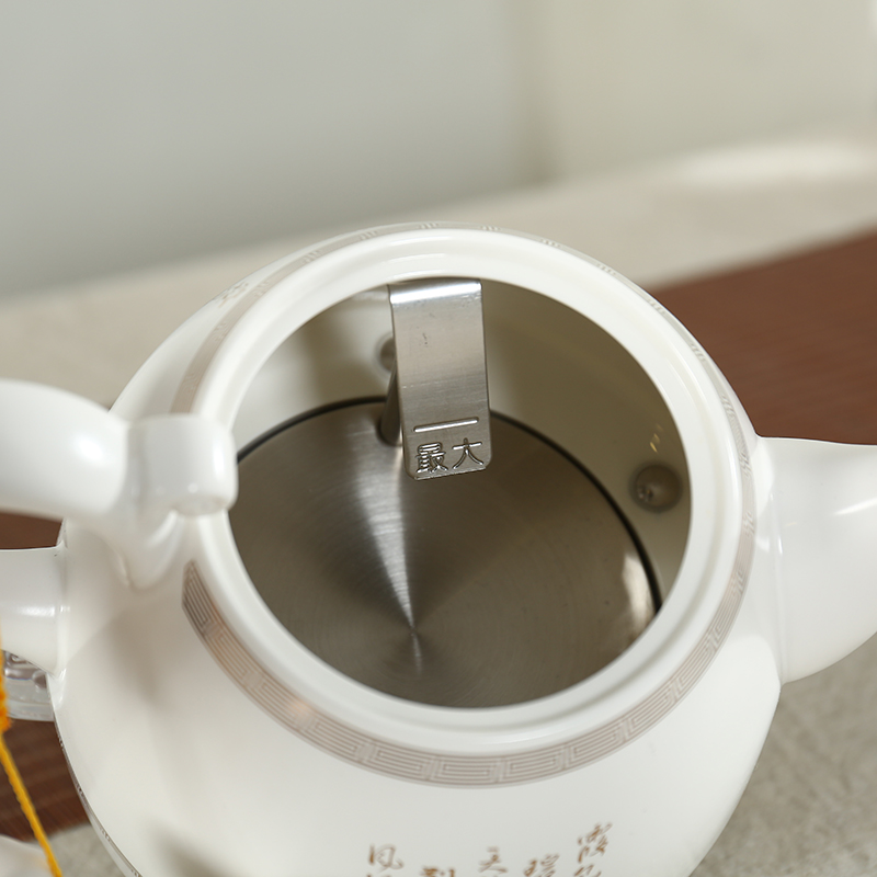 Rather uncommon ceramic electric kettle automatically sheung shui power tea kettle boil with curing pot of the teapot