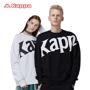 KAPPA Cặp đôi nam nữ Kappa áo len thể thao thun cổ tròn 2018 mới | K08X2WT66D áo hoodie đôi