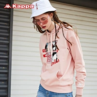 Kappa Kappa Áo nỉ nữ dệt kim Áo hoodie hàng đầu | K0825MT37D - Thể thao lông cừu / jumper áo hoodie dây kéo